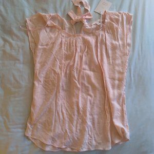 Pink LC Lauren Conrad Blouse. Size Small.